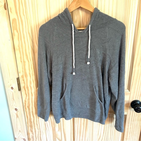 Young Fabulous & Broke Terry Fleece Chenille Hoodie Sweatshirt. Size Large. - Picture 3 of 12